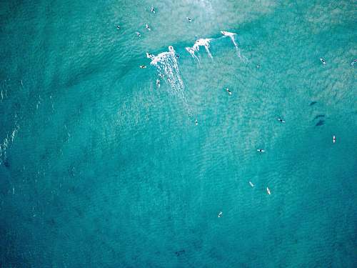 wategos beach top view photo of body of water australia